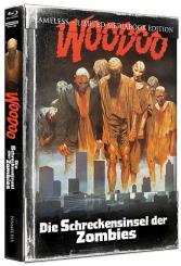 Woodoo - Die Schreckensinsel der Zombies (Limited Wattiertes Mediabook, 4K Ultra HD+Blu-ray+CD, Cover D) (1979) [FSK 18] [4K Ultra HD] 