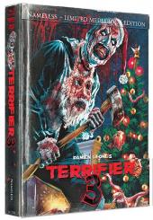 Terrifier 3 (Uncut, Limited Wattiertes Mediabook, 4K Ultra HD+Blu-ray+DVD, Cover D) (2024) [FSK 18] [4K Ultra HD] 