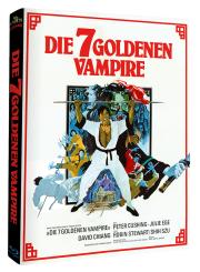 Die 7 goldenen Vampire (Limited Mediabook, Cover A) (1974) [Blu-ray] 