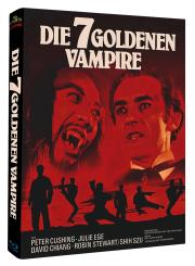 Die 7 goldenen Vampire (Limited Mediabook, Cover B) (1974) [Blu-ray] 