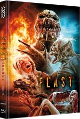 Feast Trilogie (3 Disc Limited Mediabook, Cover A) [FSK 18] [Blu-ray] 