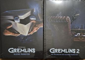Gremlins 1+2 (Limited Mediabook, Blu-ray+DVD, Cover A) [Blu-ray] 