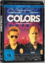 Colors - Farben der Gewalt (3 Disc Limited Mediabook, 2 Blu-ray's+DVD, Cover B) (1988) [Blu-ray] 