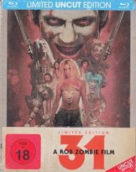 31 - A Rob Zombie Film (Uncut, Limited Steelbook) (2016) [FSK 18] [Blu-ray] 