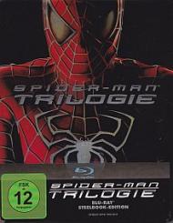 Spider-Man Trilogie (3 Discs, Steelbook Edition) [Blu-ray] [Gebraucht - Zustand (Sehr Gut)] 