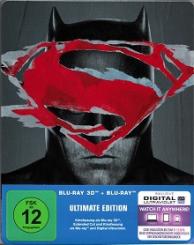 Batman v Superman: Dawn of Justice (Ultimate Edition, 2 Disc Steelbook, 3D Blu-ray+Blu-ray) (2016) [3D Blu-ray] 
