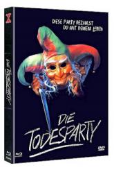 Die Todesparty (Limited Mediabook, Blu-ray+DVD, Cover B) (1986) [FSK 18] [Blu-ray] 