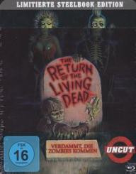 Return of the Living Dead (2 Discs Steelbook, Remastered) (1985) [Blu-ray] 