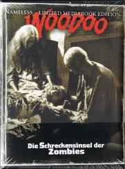 Woodoo - Die Schreckensinsel der Zombies (Limited Wattiertes Mediabook, 4K Ultra HD+Blu-ray+CD, Cover I) (1979) [FSK 18] [4K Ultra HD] 