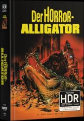 Der Horror-Alligator 1+2 (8 Discs, Limited Wattiertes Mediabook, 4K Ultra HD+Blu-ray+DVD, Cover B) (1980) [4K Ultra HD] 