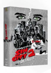 Sin City 2 - A Dame to kill for (Limited Mega Mediabook, 3D Blu-ray+Blu-ray+DVD, Cover B) (2014) [FSK 18] [3D Blu-ray] 