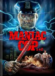 Maniac Cop 1&2 (4 Disc Limited Mediabook, 4K Ultra HD+Blu-ray, Cover B) [FSK 18] [4K Ultra HD] 
