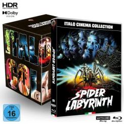 Spider Labyrinth (Italo Cinema Collection #01 inkl. Sammelschuber) (4K Ultra HD+Blu-ray) (1988) [4K Ultra HD] 