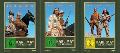 Karl May Collection 1+2+3 (Bundle, 9 DVDs Digipaks) [Gebraucht - Zustand (Sehr Gut)] 