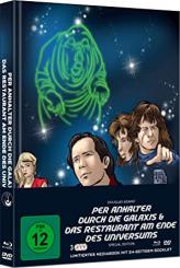 Per Anhalter durch die Galaxis/Das Restaurant am Ende des Universums (3 Discs, Limited Mediabook, 2 Blu-ray's+DVD, Cover A) [Blu-ray] 