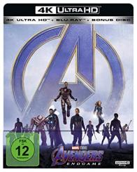 Avengers: Endgame (Limited Steelbook, 4K Ultra HD+2 Blu-ray's) (2019) [4K Ultra HD] 