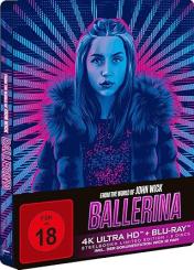 From the World of John Wick: Ballerina (Limited Steelbook, 4K Ultra HD+Blu-ray) (2025) [FSK 18] [4K Ultra HD] 