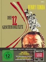 Die 12 Geschworenen (Limited Mediabook, 4K Ultra HD+2 Blu-ray's) (1957) [4K Ultra HD] 