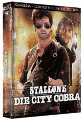 Die City Cobra (Uncut, Limited Mediabook, Blu-ray+DVD, Cover B) (1986) [FSK 18] [Blu-ray] 