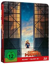 Captain Marvel (Limited Steelbook, 3D Blu-ray+Blu-ray) (2019) [Blu-ray] 