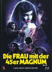 Die Frau mit der 45er Magnum (Limited Mediabook, Blu-ray+DVD, Cover C) (1981) [FSK 18] [Blu-ray] 