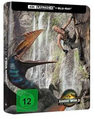 Jurassic World: Die Wiedergeburt (Limited Steelbook, 4K Ultra HD+Blu-ray) (2025) [4K Ultra HD] [Gebraucht - Zustand (Sehr Gut)] 