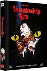 Die Neunschwänzige Katze (Limited Mediabook, 3 Disc, Blu-ray+2 DVDs, Cover C) (1971) [FSK 18] [Blu-ray] 