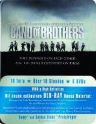 Band of Brothers - Box (6 Discs, Metalbox) [FSK 18] [Blu-ray] 