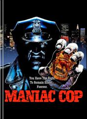 Maniac Cop (Limited Uncut Mediabook, 4K Ultra HD+Blu-ray, Cover A) (1988) [4K Ultra HD] 
