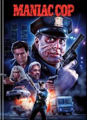 Maniac Cop (Limited Uncut Mediabook, 4K Ultra HD+Blu-ray, Cover B) (1988) [4K Ultra HD] 