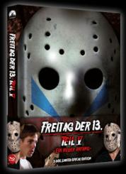 Freitag der 13. Teil 5 (3 Disc Limited Wattiertes Mediabook, Blu-ray+DVD) (1985) [Blu-ray] 