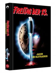 Freitag der 13. Teil 7 - Jason im Blutrausch (Limited Mediabook, Cover B) (1988) [FSK 18] [Blu-ray] 