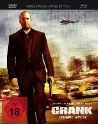 Crank (Extended Version, Limited Mediabook, Blu-ray+DVD) (2006) [FSK 18] [Blu-ray] 