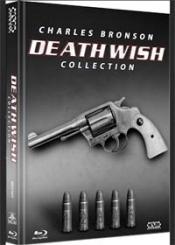 Death Wish 1-5 (Limited Wattiertes Mediabook, 5 Discs) [FSK 18] [Blu-ray] 