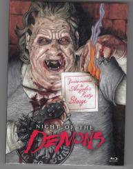 Night of the Demons (Limited Mediabook, Blu-ray+DVD, Cover G) (1988) [FSK 18] [Blu-ray] 