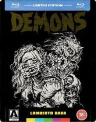 Demons 1 & 2 (Limited Steelbook Edition, 2 Discs) [FSK 18] [UK Import] [Blu-ray] 