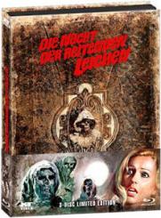 Die Nacht der reitenden Leichen (Limited Wattiertes Mediabook, 2 Blu-ray's+DVD) (1971) [FSK 18] [Blu-ray] 