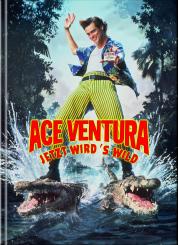 Ace Ventura 2 - Jetzt wird's wild (Limited Mediabook, Blu-ray+DVD, Cover A) (1995) [Blu-ray] 