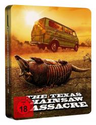 The Texas Chainsaw Massacre - 40th Anniversary Edition (Mastered in 4K Blu-ray + Bonus-Blu-ray im Turbine-Steel) (1974) [FSK 18] [Blu-ray] 