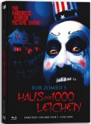 Haus der 1000 Leichen (Limited Uncut Mediabook, Blu-ray+DVD, Cover A) (2002) [FSK 18] [Blu-ray] 