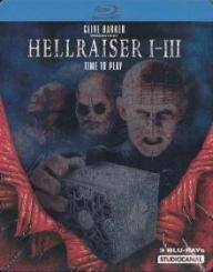 Hellraiser 1-3 (Steelbook, 3 Disc) (Uncut) [FSK 18] [Blu-ray] 