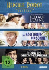 Hercule Poirot Edition:Tod auf dem Nil / Das Böse unter der Sonne / Mord im Orient Express (3 DVDs) 