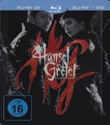Hänsel und Gretel: Hexenjäger (Limited Steelbook,3D Blu-ray + Blu-ray Extended Cut + DVD) (2013) [3D Blu-ray] 