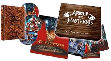 Die Armee der Finsternis - Tanz der Teufel 3 (Limited Mediabook, 3 Discs, 2 Blu-rays+DVD in einer Holzbox) (1992) [Blu-ray] 