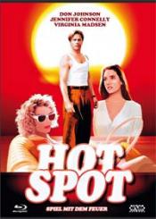 Hot Spot - Spiel mit dem Feuer (Limited Mediabook, Blu-ray+DVD, Cover C) (1990) [Blu-ray] 