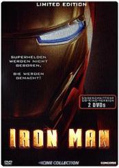Iron Man - limitiertes Steelbook (ungeschnittene US-Kinofassung, 2 DVDs) (2008) 