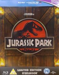 Jurassic Park (Limited Steelbook) (1993) [UK Import mit dt. Ton] [Blu-ray] 