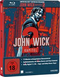 John Wick: Kapitel 2 (Limited Steelbook) (2017) [FSK 18] [Blu-ray] 
