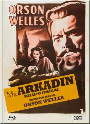 Herr Satan persönlich (Mr. Arkadin) (Limited Mediabook, Blu-ray+DVD, Cover D) (1955) [Blu-ray] 