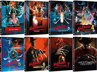 Nightmare on Elm Street -Teil 1-7+Remake (Alle Teile, 8 Mediabooks, Blu-ray+DVD) [FSK 18] [Blu-ray] 